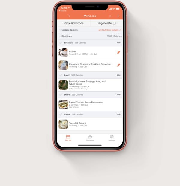 The old eat this much app