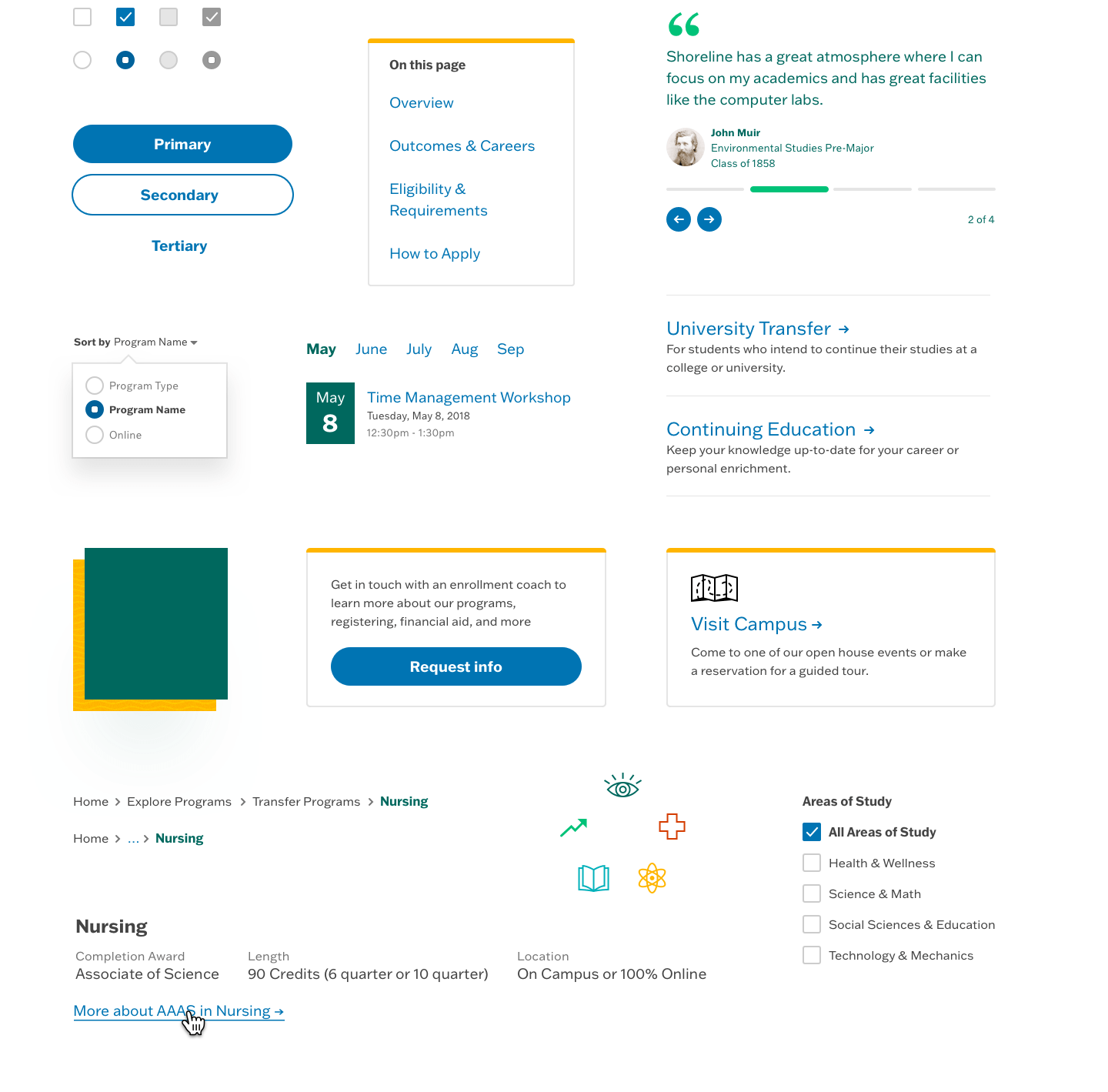 New web-based typography system